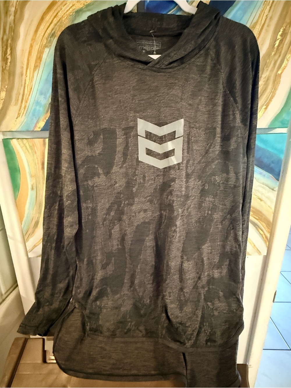 MTN OPS Men's Vanquish Hoodie - Black Camo